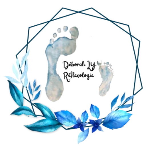 Logo deborah reflexologie Logo deborah reflexologie